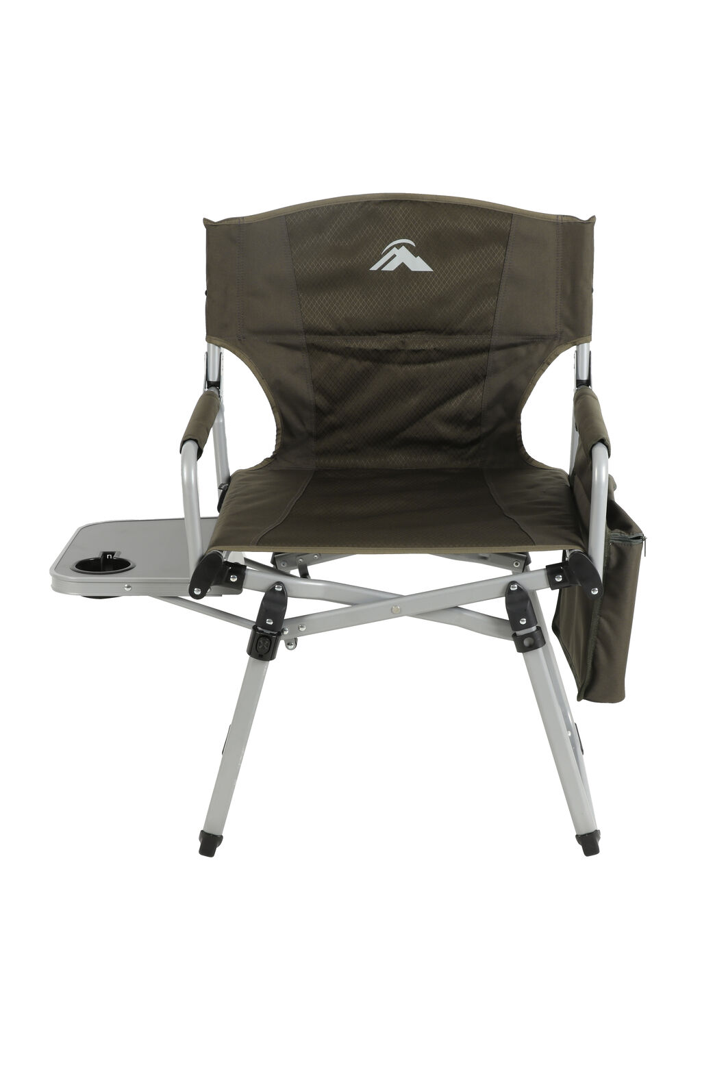 Macpac Compact Directors Chair with Side Table, Forest Night, hi-res