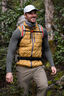 Macpac Men's Uber light Insulated Vest, Maple, hi-res