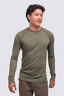 Macpac Men's Geothermal Long Sleeve Top, Clover, hi-res