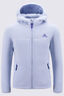 Macpac Kids' Mini Mountain Fleece Hoodie, Xenon Blue, hi-res