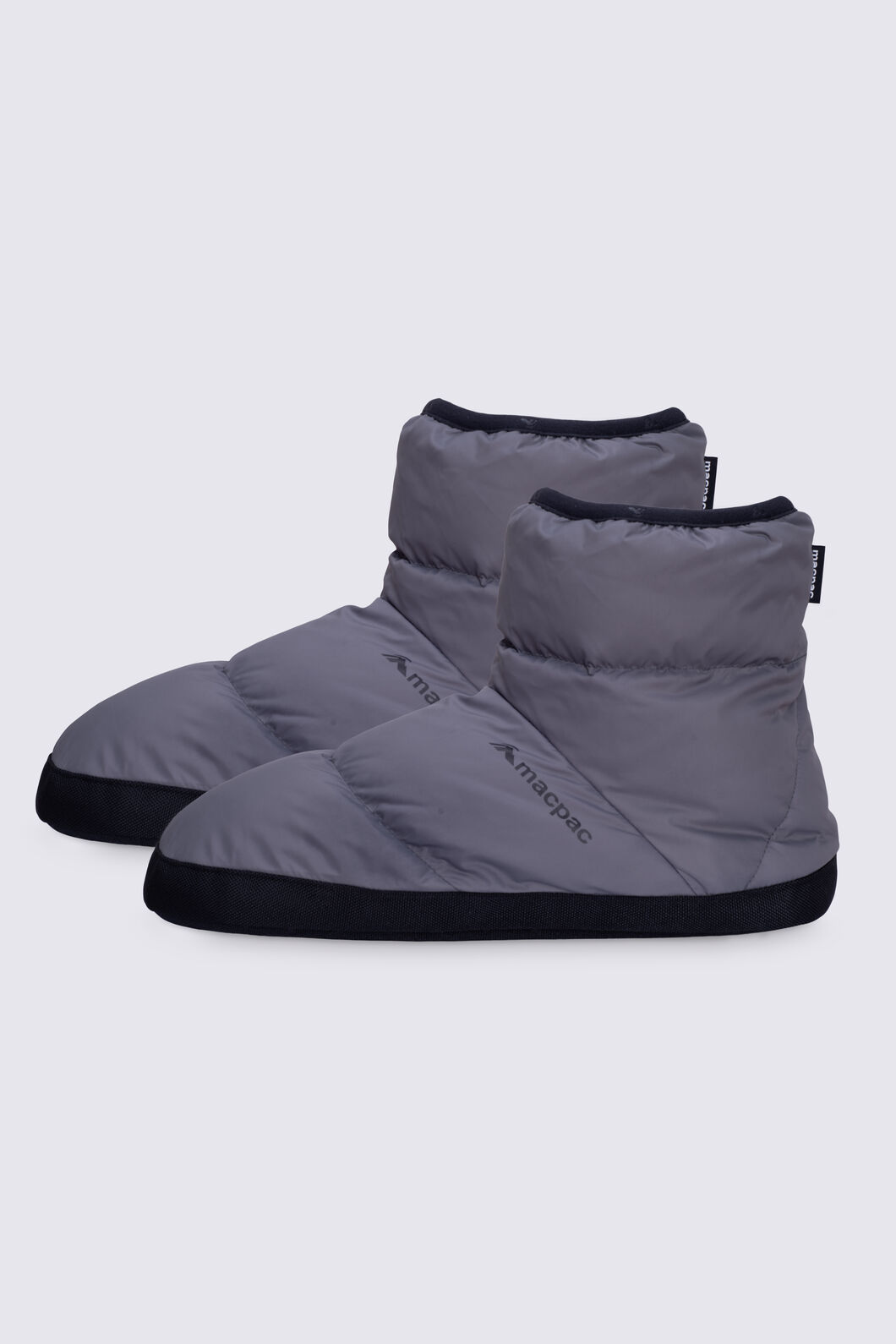 Macpac Down Booties ♺, SMOKED PEARL, hi-res