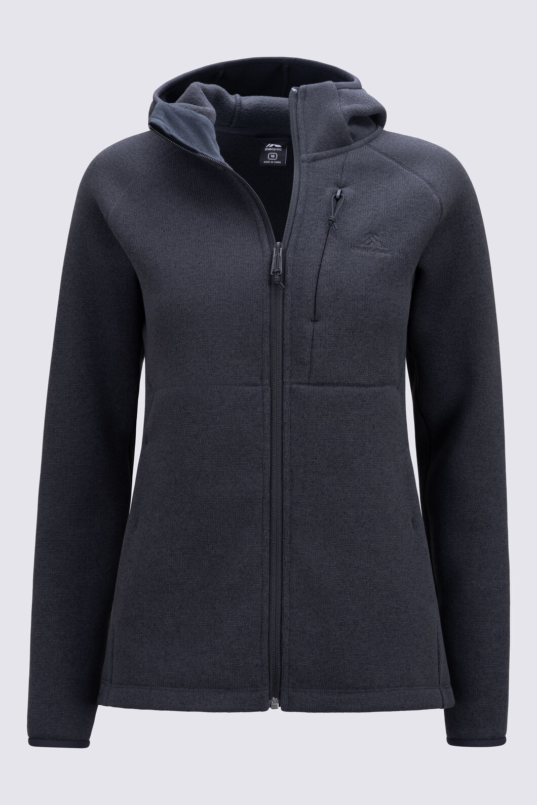 Macpac Women&rsquo;s Energy Pro Hooded Jacket, BLACK MARLE, hi-res