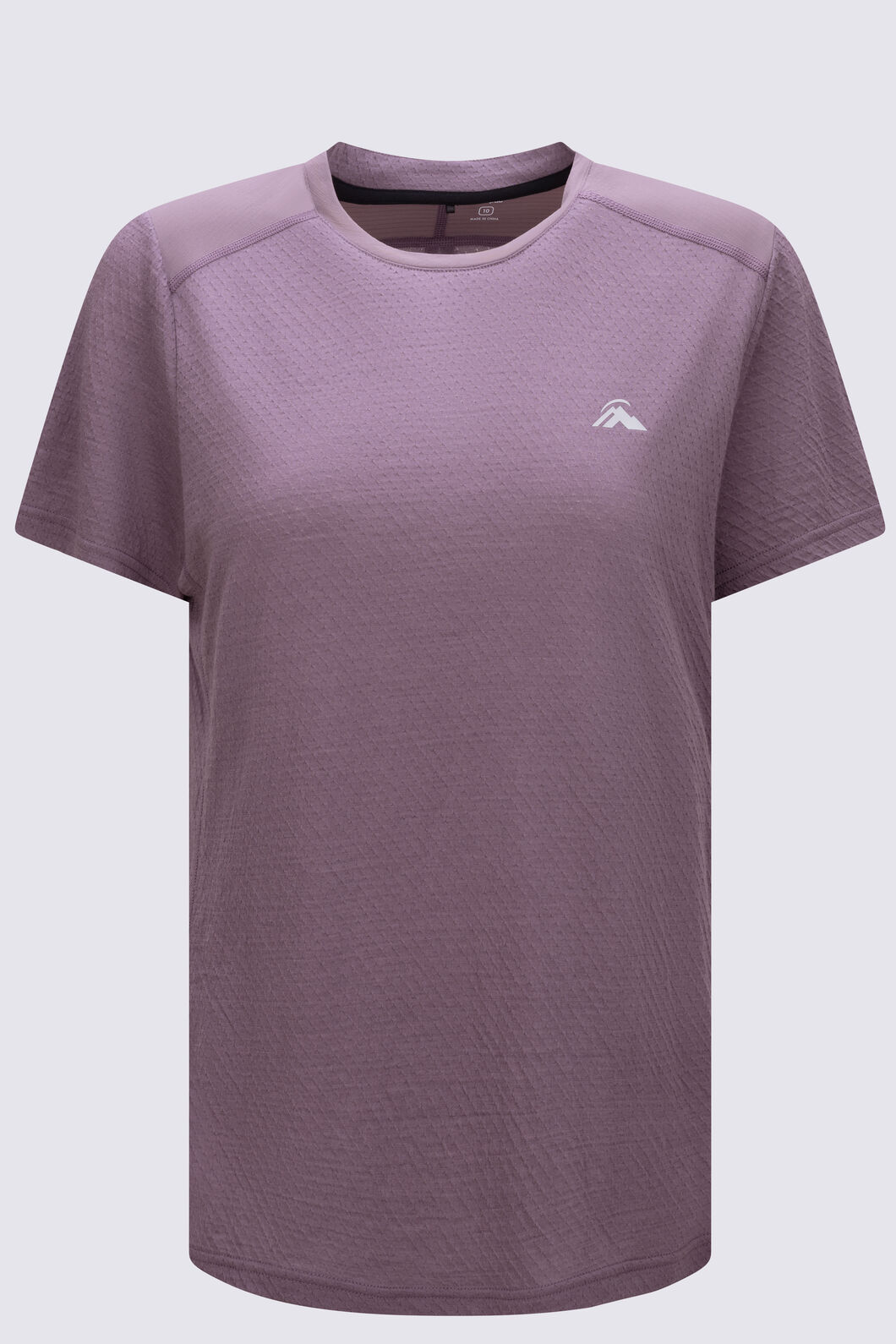 Macpac Women's Mason Merino Tech T-Shirt, Moonscape, hi-res