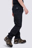 Macpac Kids' Jetstream Rain Pants, Black, hi-res