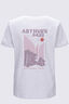 Macpac Women's Arthurs Pass NP Fairtrade Organic Cotton T-Shirt, Light Grey Marle, hi-res