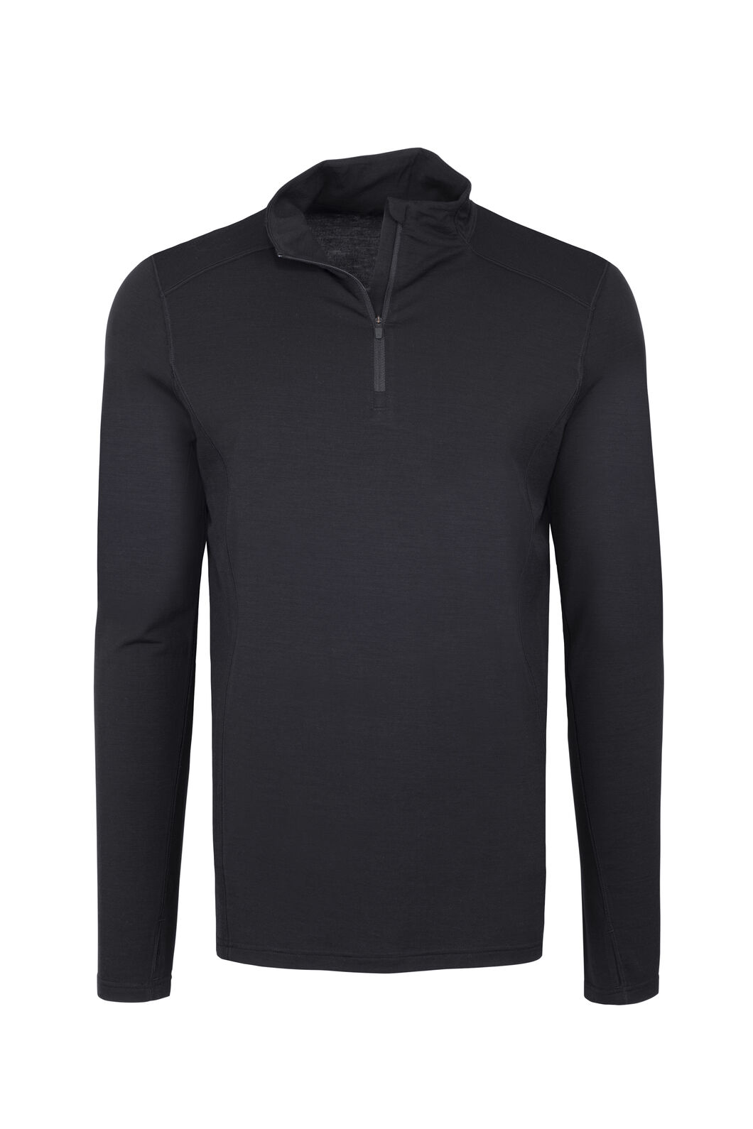 Macpac Men's 180 Merino Pullover, Black, hi-res