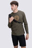 Macpac Men's Sawcut Fairtrade Organic Cotton Long Sleeve T-Shirt, Grape Leaf, hi-res