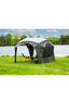 Zempire Speedbase 2 Air Gazebo Deluxe Wall, Stone/Black, hi-res