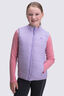 Macpac Kids' Pulsar Alpha Insulated Vest, Pastel Lilac/Purple Print, hi-res