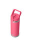 YETI&reg; Rambler&reg; Bottle with Straw Cap &mdash; 18 oz, Tropical Pink, hi-res