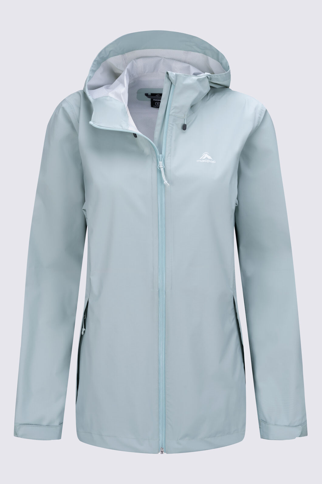 Macpac Women's Mistral Rain Jacket, Blue Haze, hi-res