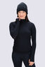 Macpac Women's 180 Merino Skivvy, Black, hi-res