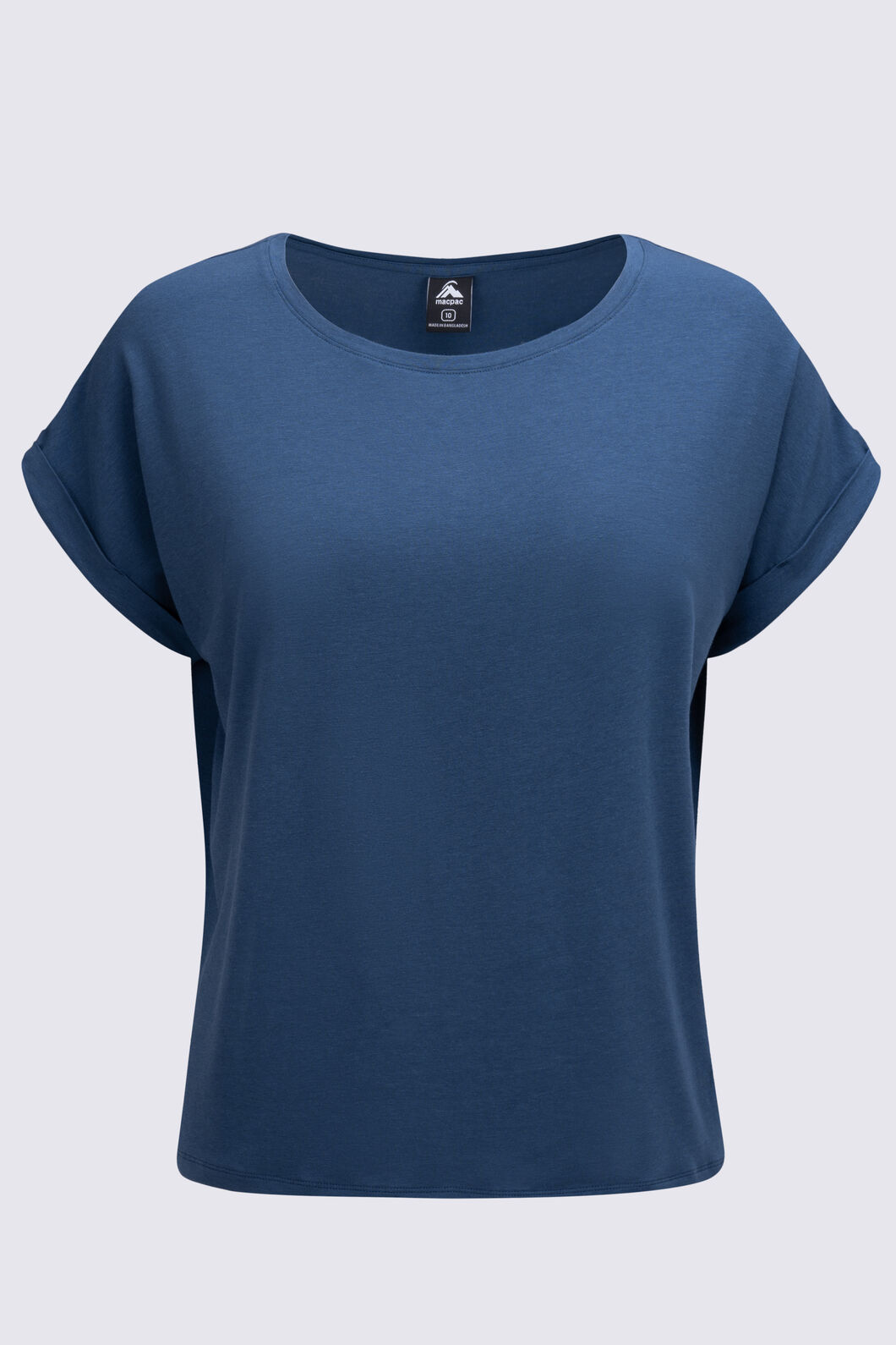 Macpac Women's Modal Short Sleeve T-Shirt, Moonlit Ocean, hi-res