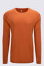 Macpac Men's 150 Merino Long Sleeve Top, Autumnal, hi-res