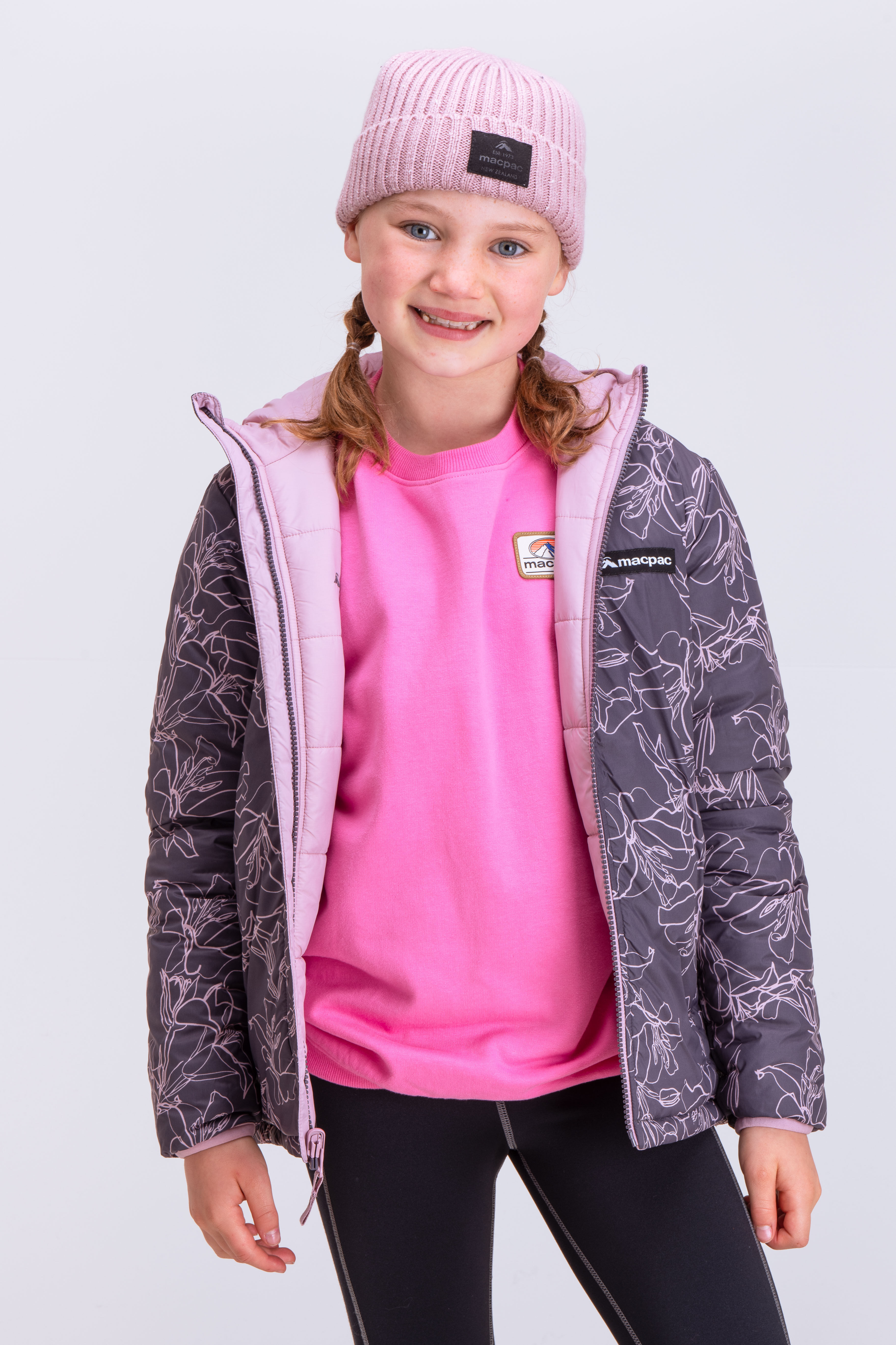Macpac Kids Pulsar Alpha Hooded Insulated Jacket Macpac