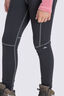 Macpac Kids' Traverse Fleece Tights, Black, hi-res