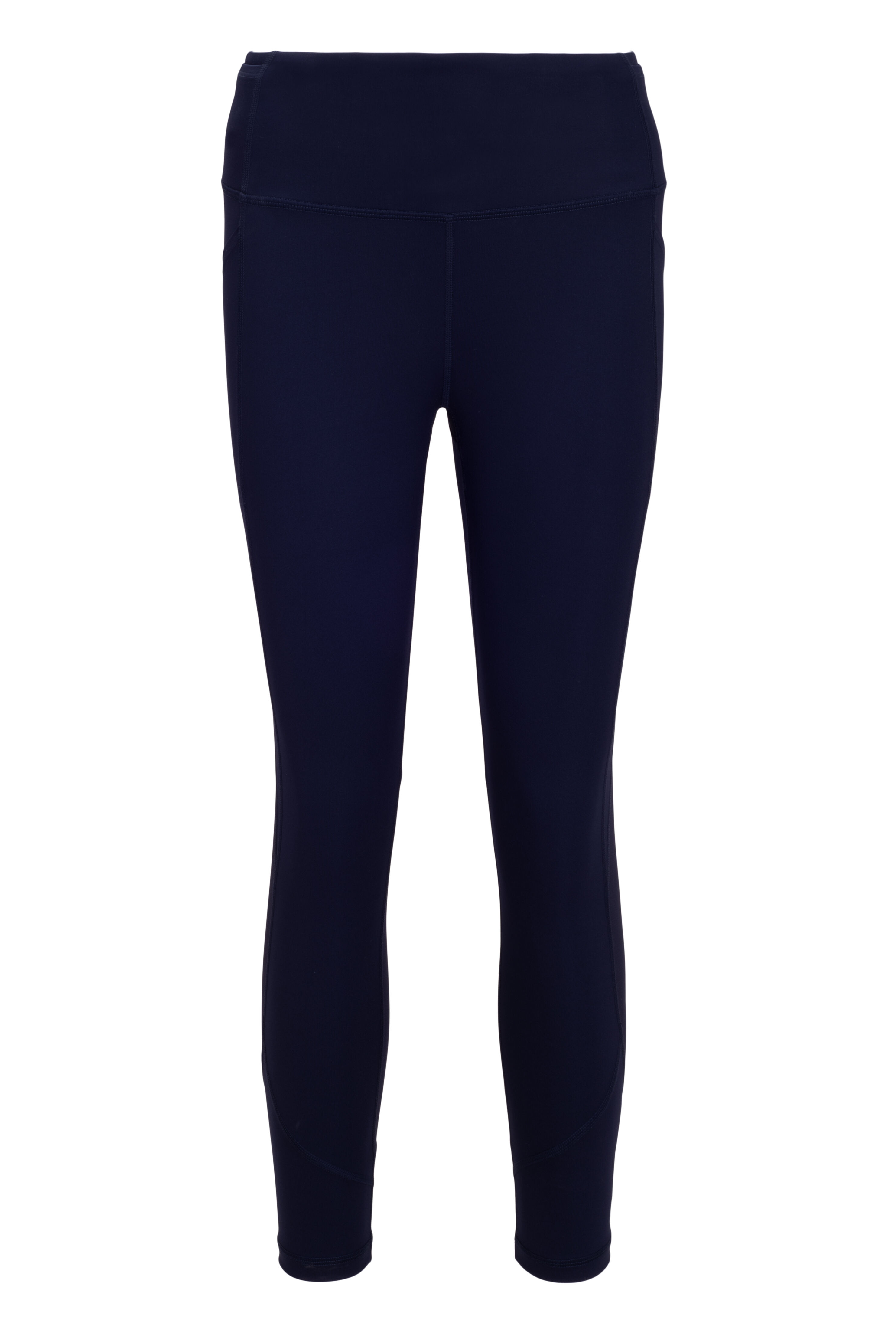 Navy running tights store