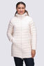 Macpac Women's Uber Light Hooded Down Coat, Whitecap Grey, hi-res