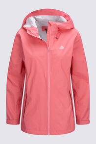Macpac Women's Mistral Rain Jacket, Sunkissed Coral, hi-res