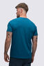 Macpac Men's Taylor Range Fairtrade Organic Cotton Short Sleeve T-Shirt, Moroccan Blue, hi-res