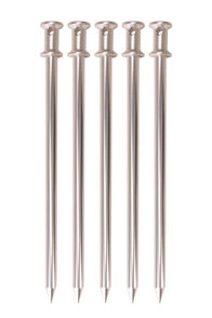 Macpac Pipe Pegs — Five Pack, None, hi-res
