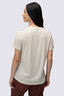 Macpac Women&rsquo;s Orton Merino Blend Short Sleeve Crew, French Oak Marle, hi-res