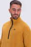 Macpac Men's Tui Fleece Pullover, Maple, hi-res