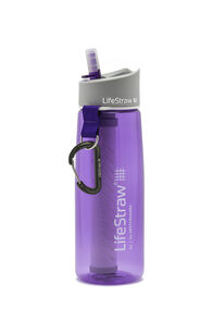 LifeStraw Go 2-Stage Filtration Bottle, Purple, hi-res