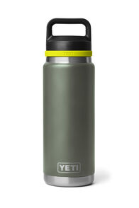 YETI® Rambler® Bottle — 26 oz, Camp Green/Firefly Yellow, hi-res