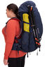 Macpac Torlesse AzTec&reg; Front Zip 65L Hiking Backpack, Carbon, hi-res