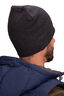 Macpac Ultrafine Merino Rib Beanie, Charcoal Melange, hi-res