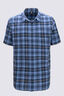 Macpac Men's Campfire Shirt, Blue Plaid, hi-res