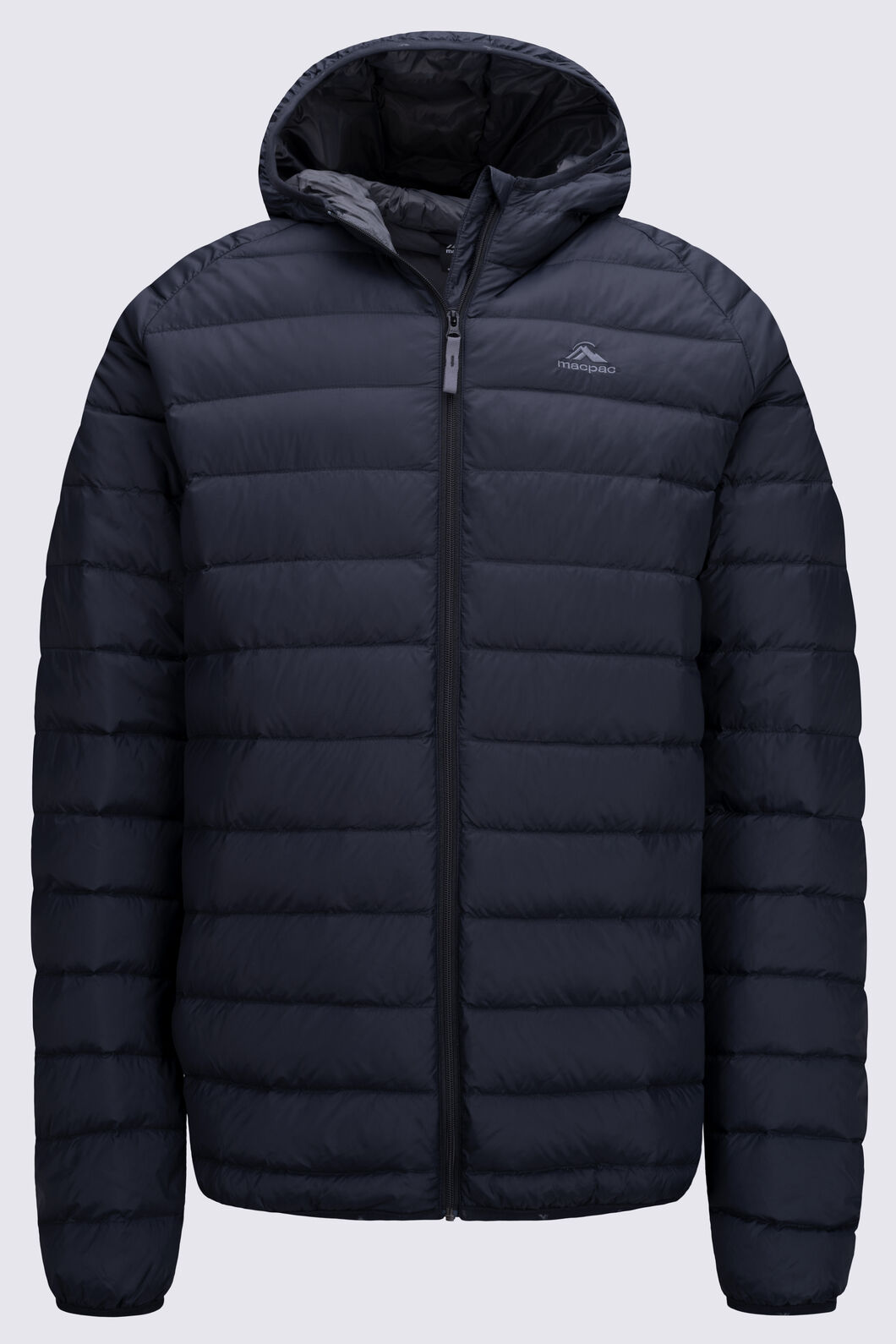 Macpac Men's Uber Light Hooded Down Jacket ♺, Black, hi-res