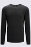 Macpac Men's 220 Merino Long Sleeve Top, Black, hi-res