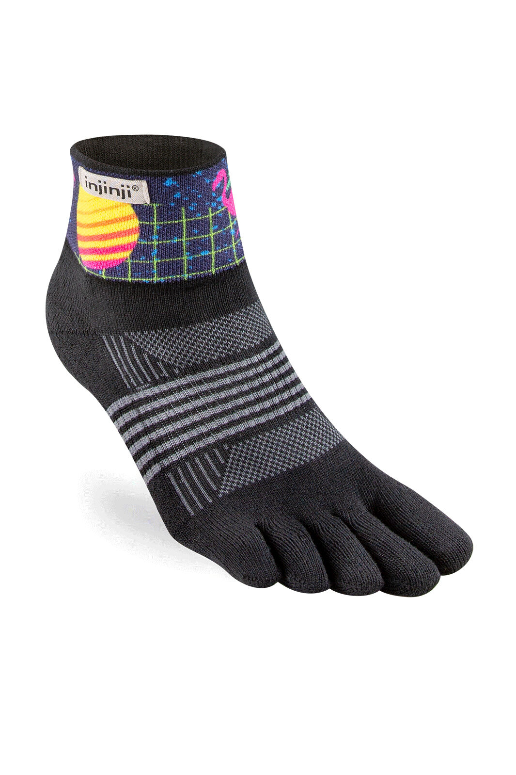 Injinji men's trail sale midweight mini crew toesocks