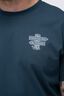 Macpac Men's Cameron Hut Fairtrade Organic Cotton Short Sleeve T-Shirt, Midnight Navy, hi-res