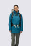 Macpac Women's Copland Raincoat, Ocean Depths, hi-res