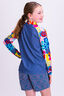 Macpac Kids' Rash Top, Tropical Reef Print, hi-res