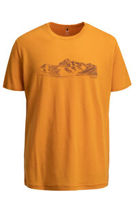 Macpac Men's Contour 180 Merino T-Shirt, Desert Sun, hi-res