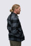 Macpac Men's Alma Fleece Lined Shirt, Turbulence Check, hi-res