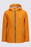 Macpac Kids&rsquo; Mistral Rain Jacket, Flame Orange, hi-res