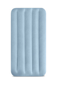 Intex Twin Prestige Midrise Airbed with Fastfill USB Pump, Blue/Grey, hi-res