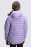 Macpac Kids' Uber Light Hooded Down Jacket, Pastel Lilac, hi-res