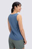 Macpac Women's Merino 180 Tank Top, China Blue, hi-res