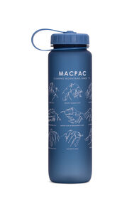 Macpac Soft Touch Water Bottle — 1L, Blue Mountains, hi-res
