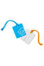 Go Travel Luggage Tags Twin Pack, Blue/Orange, hi-res