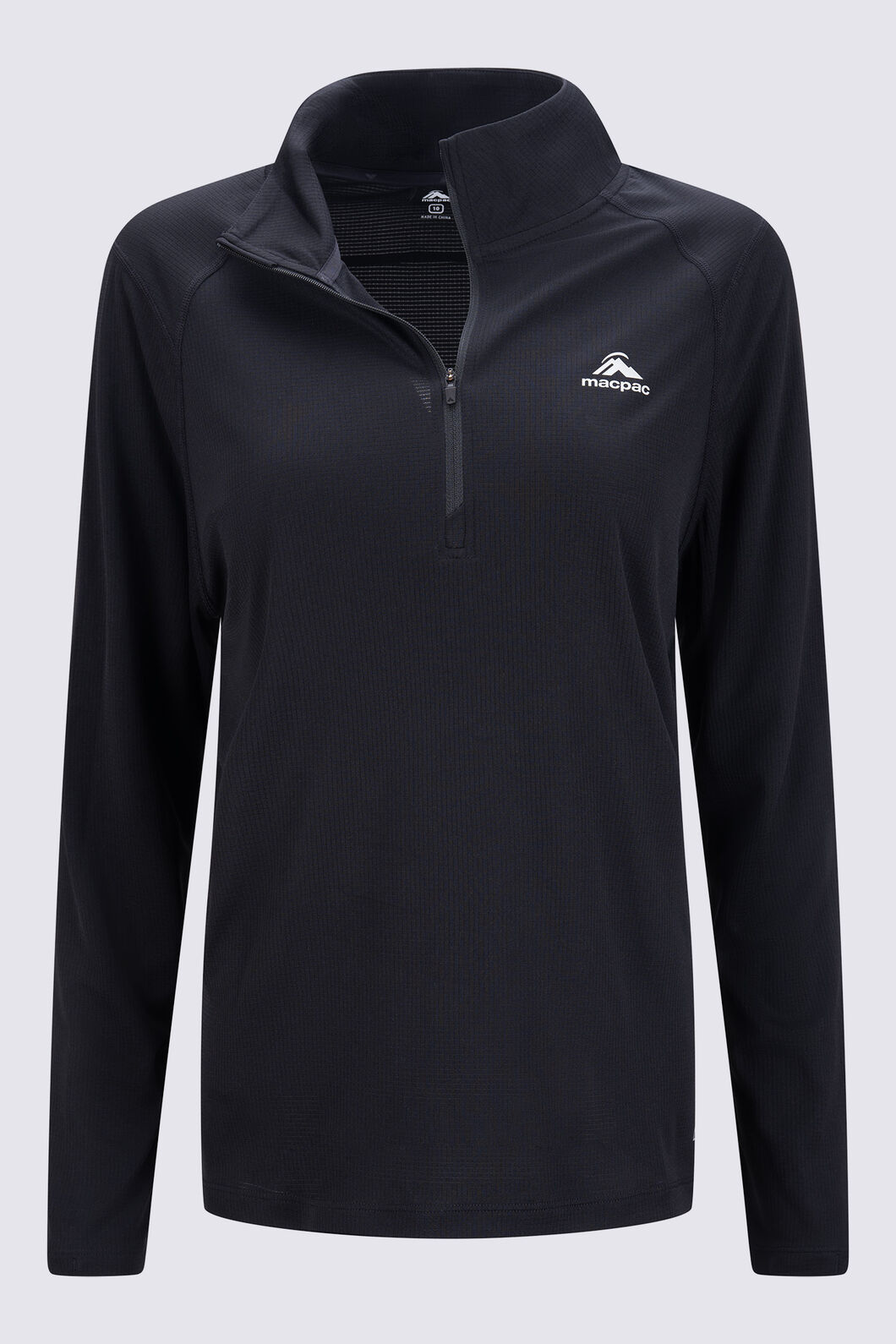 Macpac Women's Trail Pullover, Black, hi-res