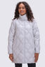 Macpac Women's Delphi Insulated Coat, Blanc de Blanc, hi-res