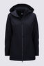Macpac Women's Chord Long Coat, Black, hi-res