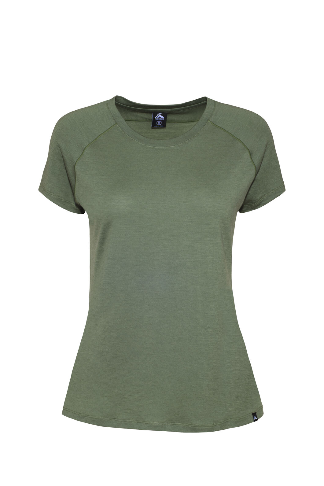 Macpac Women's Ella 180 Merino T-Shirt, Sea Spray, hi-res